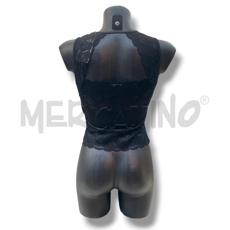 TOP GUESS NERO PIZZO  | Mercatino dell'Usato Rivoli 2