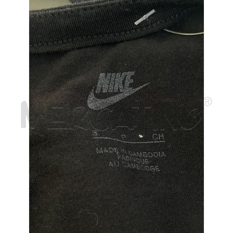 TOP NIKE ARRICCIATO LATI NERO | Mercatino dell'Usato Rivoli 3