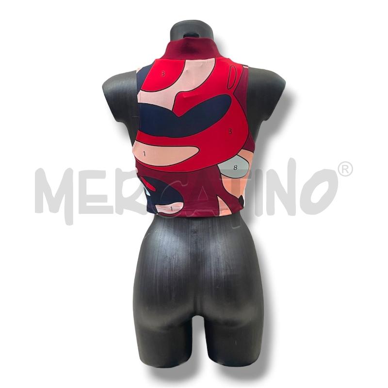 TOP SPORT ADIDAS RITA ORA TG.40 BORDEAUX | Mercatino dell'Usato Rivoli 2
