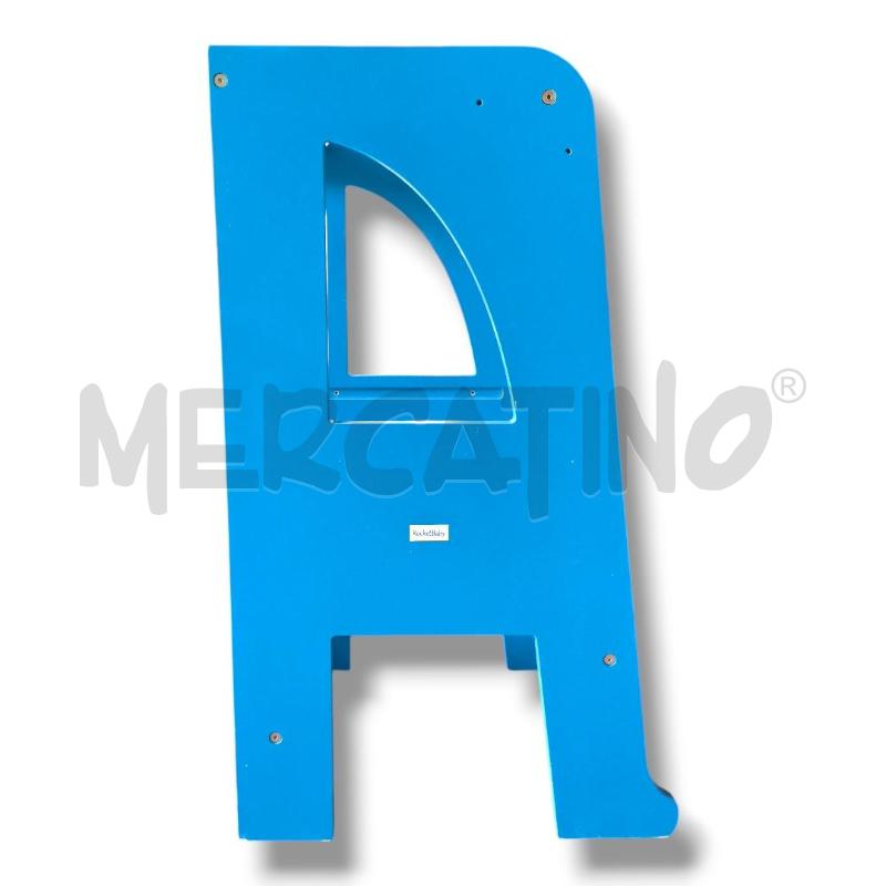 TORRE MONTESSORIANA ROCKETBABY BLU | Mercatino dell'Usato Rivoli 2