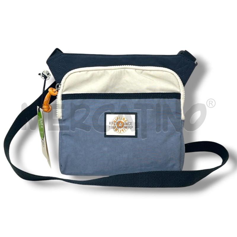 TRACOLLA DONNA KIPLING CARTA DA ZUCCHERO PANNA  | Mercatino dell'Usato Rivoli 1