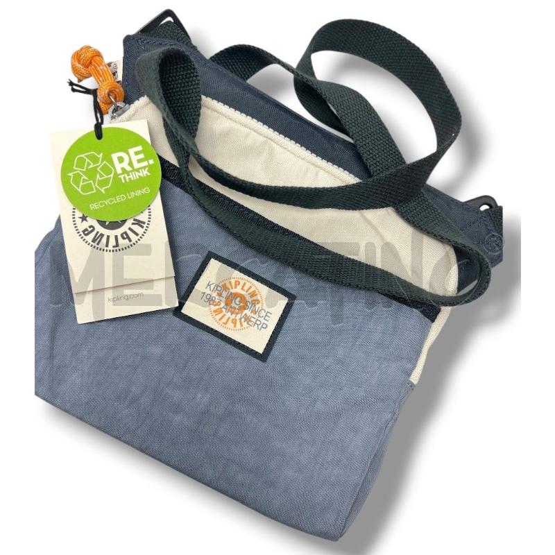 TRACOLLA DONNA KIPLING CARTA DA ZUCCHERO PANNA  | Mercatino dell'Usato Rivoli 3