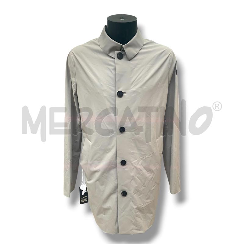 TRENCH UOMO RRD GRIGIO CHIARO LUNGO | Mercatino dell'Usato Rivoli 1