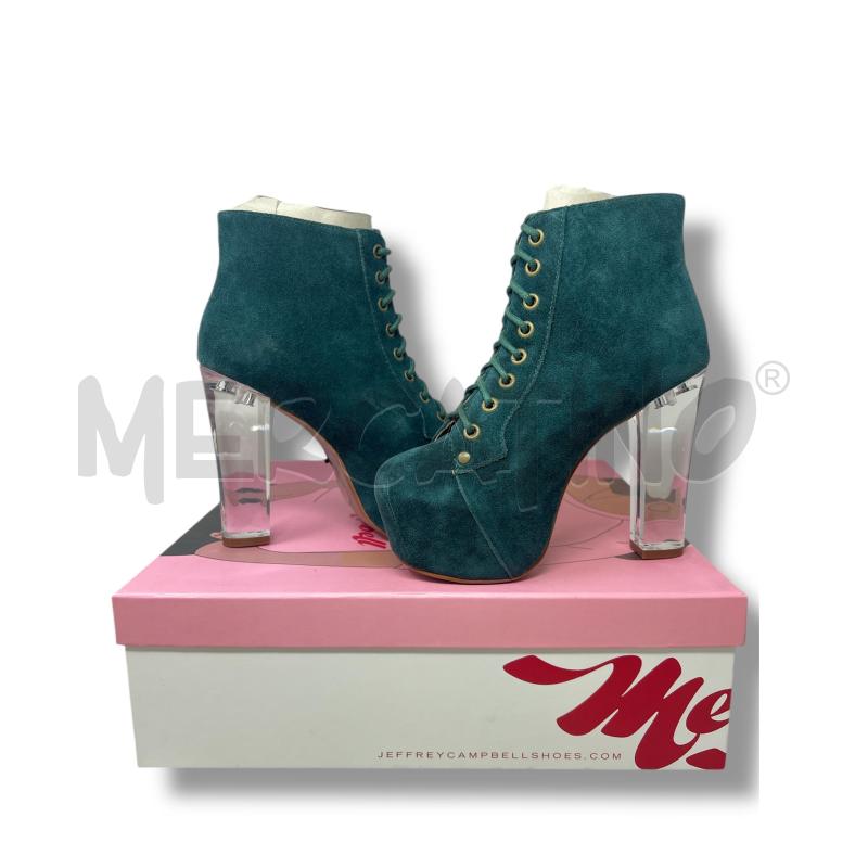 TRONCHETTO JEFFREY CAMPBELL VERDONE SCAMOSCIATO | Mercatino dell'Usato Rivoli 1
