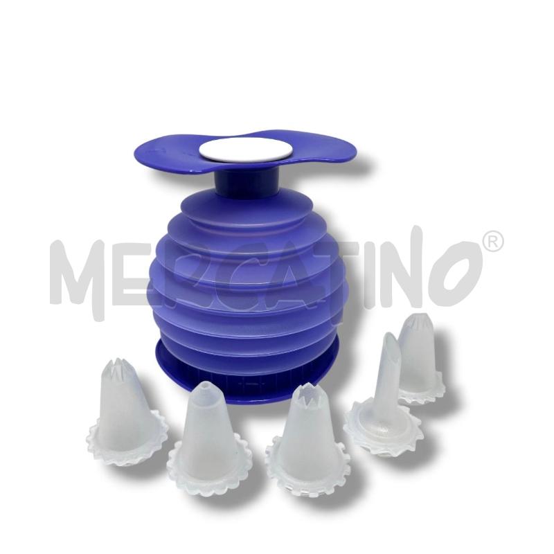 TUPPERWARE CAKE DECOR PALLINA MINI MAX BLU | Mercatino dell'Usato Rivoli 1