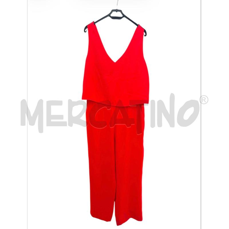 TUTA DONNA CAROLL ROSSA VOULANT  | Mercatino dell'Usato Rivoli 3