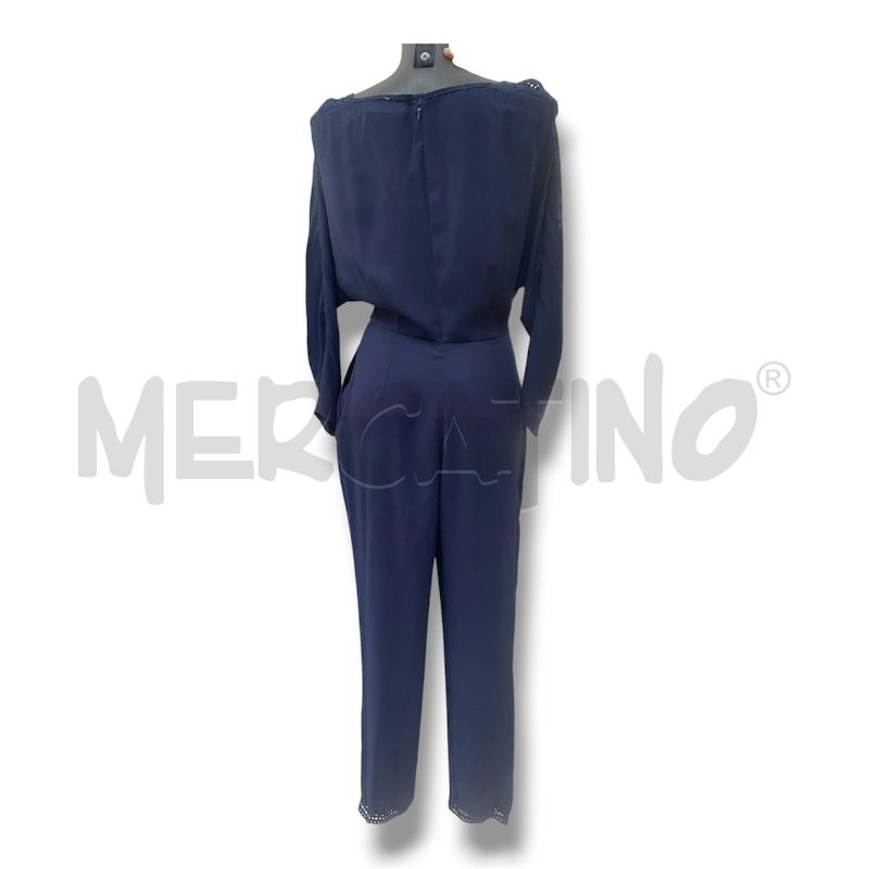TUTA DONNA INTREND BLU SCURO SPALLINE MACRAME | Mercatino dell'Usato Rivoli 2
