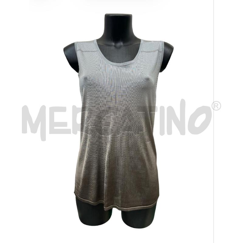 TWIN SET KRIZIA GRIGIO SFUMATO LUREX  | Mercatino dell'Usato Rivoli 3
