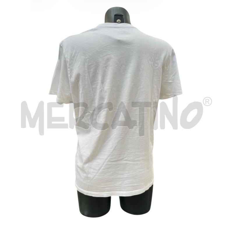 T SHIRT DONNA BLAUER BIANCA LOGO BLU E ROSSO | Mercatino dell'Usato Rivoli 2