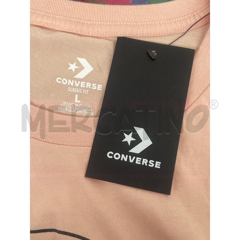 T SHIRT DONNA CONVERSE CIPRIA LOGO GRANDE | Mercatino dell'Usato Rivoli 3