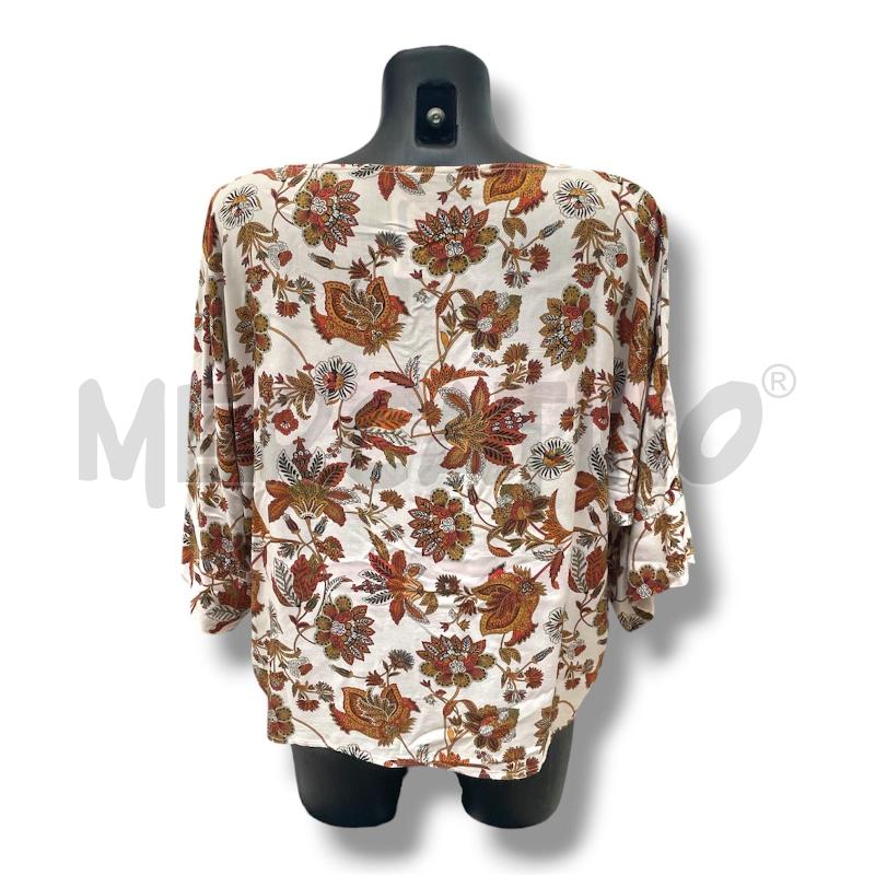 T SHIRT DONNA FIORELLA RUBINO FOGLIE ARANCIO  | Mercatino dell'Usato Rivoli 2
