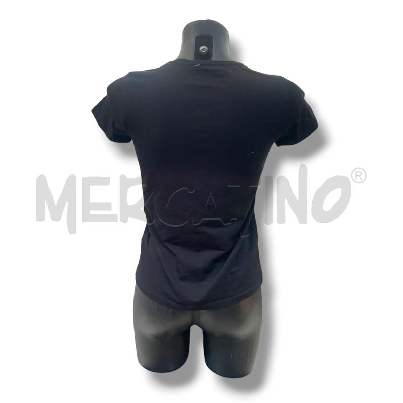 T SHIRT DONNA GUESS NERA LOGO OLOGRAFICO | Mercatino dell'Usato Rivoli 3