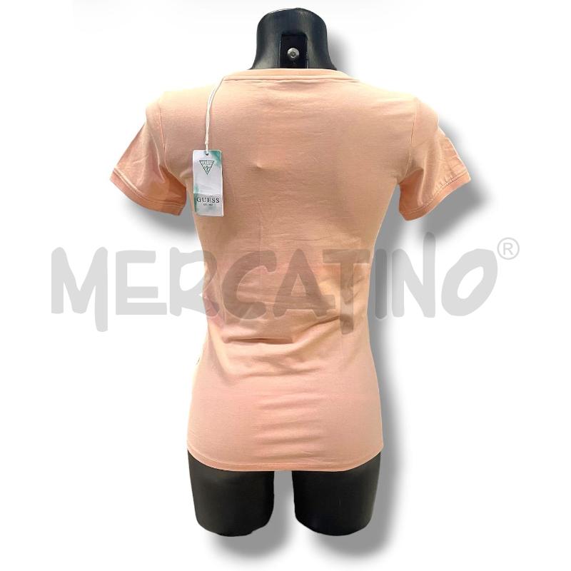 T SHIRT DONNA GUESS PESCA LOGO GOMMA SCOLLO V | Mercatino dell'Usato Rivoli 2