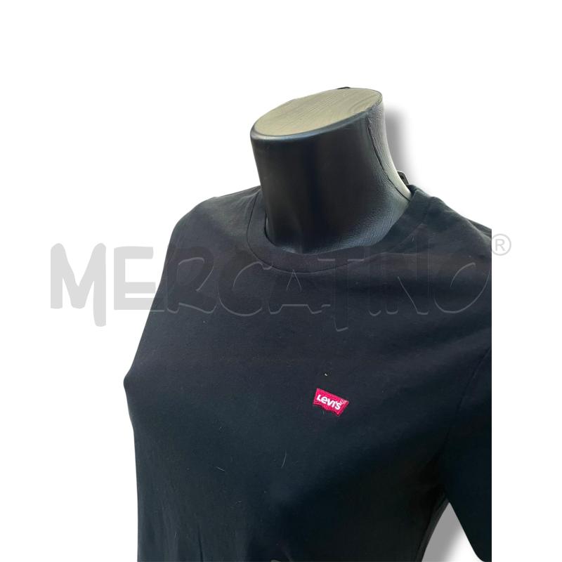 T SHIRT DONNA LEVI'S NERA MINI LOGO | Mercatino dell'Usato Rivoli 2