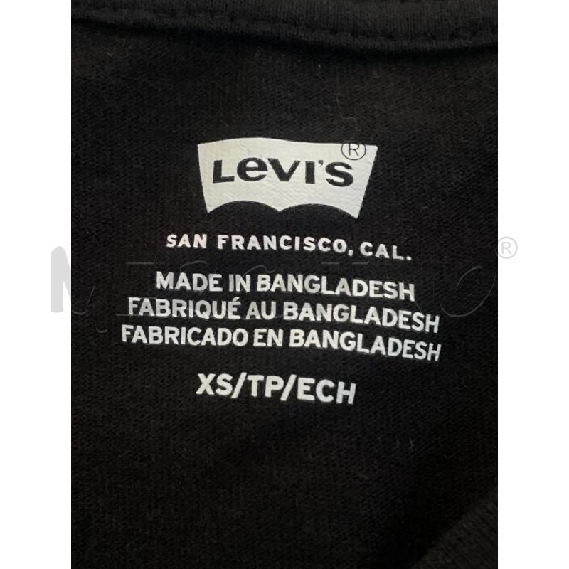 T SHIRT DONNA LEVI'S NERA MINI LOGO | Mercatino dell'Usato Rivoli 4