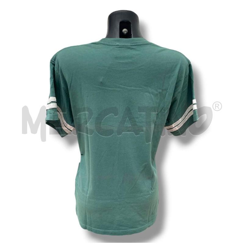 T SHIRT DONNA NIKE VERDE LOGO BIANCO FRONTALE  | Mercatino dell'Usato Rivoli 2