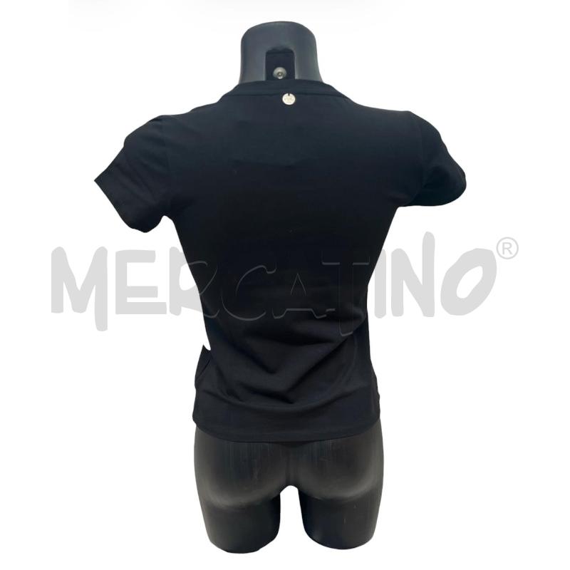 T SHIRT DONNA REBELQUEEN NERA SCOLLO GIOIELLO | Mercatino dell'Usato Rivoli 2