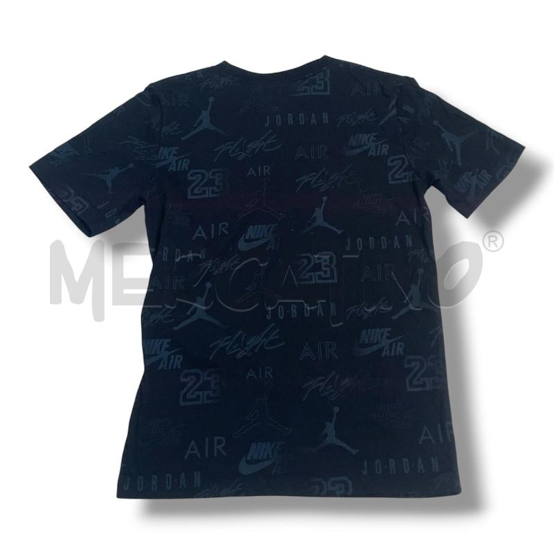 T SHIRT J JOIRDAN NERA MULTILOGO | Mercatino dell'Usato Rivoli 2