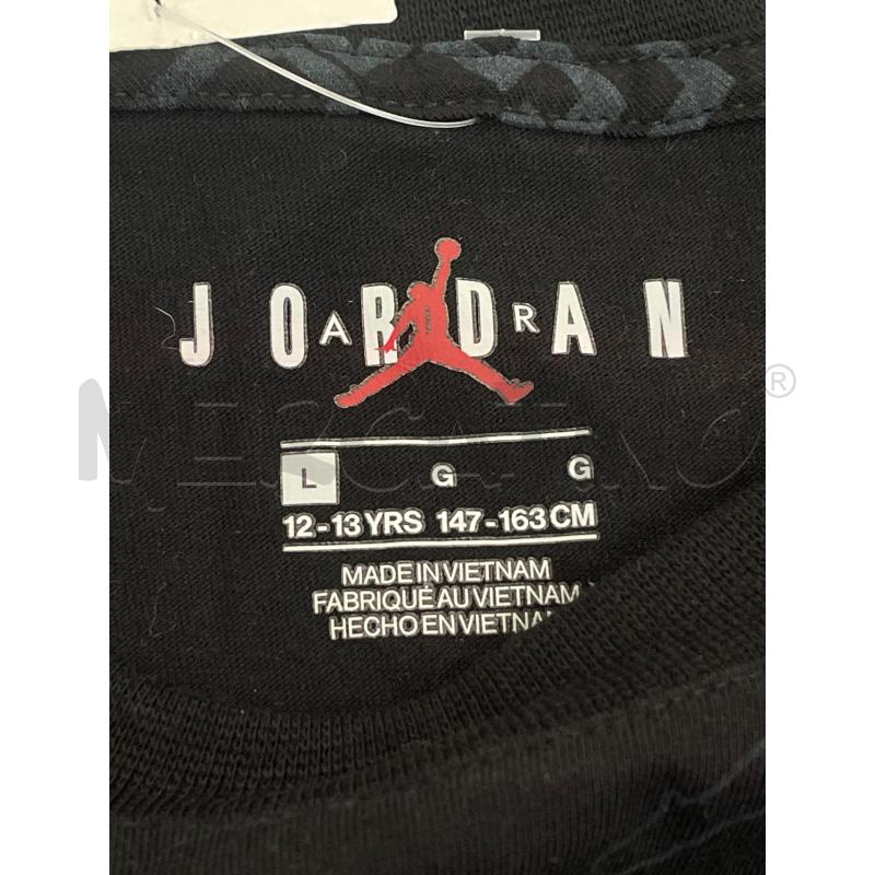 T SHIRT J JOIRDAN NERA MULTILOGO | Mercatino dell'Usato Rivoli 3