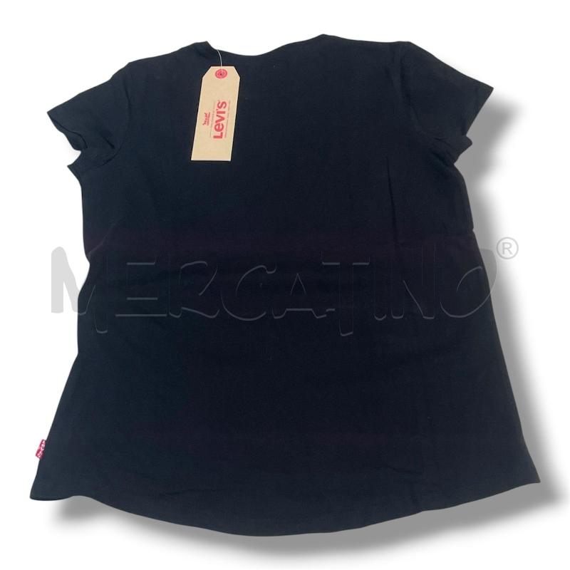 T SHIRT J LEVI'S NERA SCRITTA ROSSA | Mercatino dell'Usato Rivoli 2