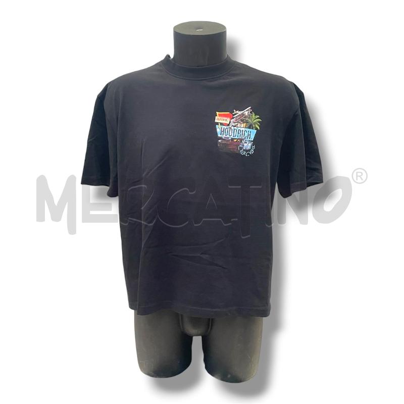 T SHIRT UOMO HOODRICH NERA STAMPE  | Mercatino dell'Usato Rivoli 1