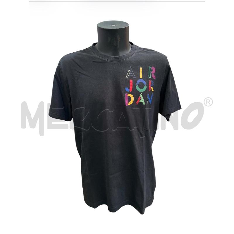 T SHIRT UOMO JORDAN NERA THE CRADLE RETRO | Mercatino dell'Usato Rivoli 1