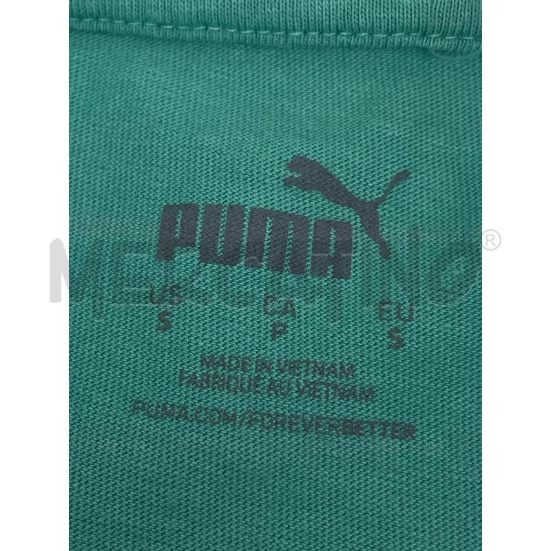 T SHIRT UOMO PUMA VERDE LOGO GRIGIO | Mercatino dell'Usato Rivoli 3