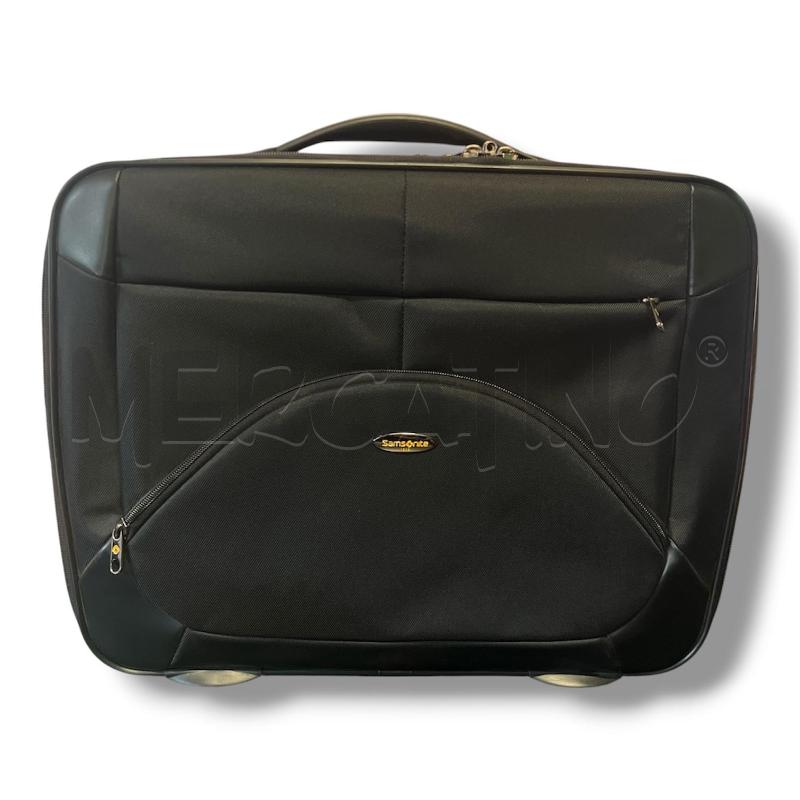 VALIGETTA SAMSONITE NERA 47X38X10 | Mercatino dell'Usato Rivoli 1