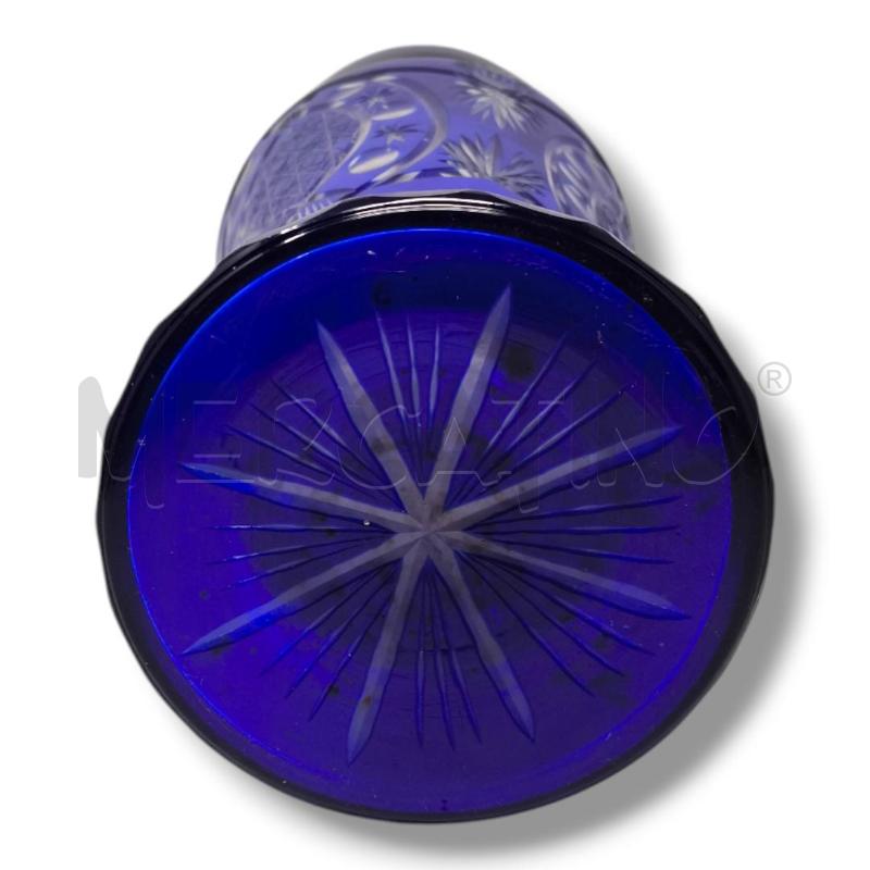 VASO BLU COBALTO CM 32  | Mercatino dell'Usato Rivoli 3
