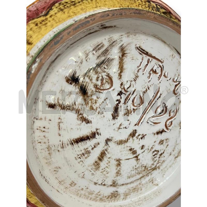 VASO IN TERRACOTTA H 21 DECORATO | Mercatino dell'Usato Rivoli 3