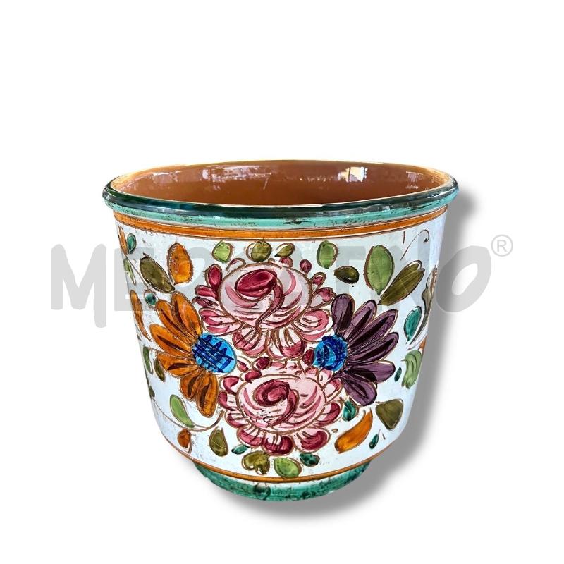 VASO IN TERRACOTTA H 30 DECORATI | Mercatino dell'Usato Rivoli 1