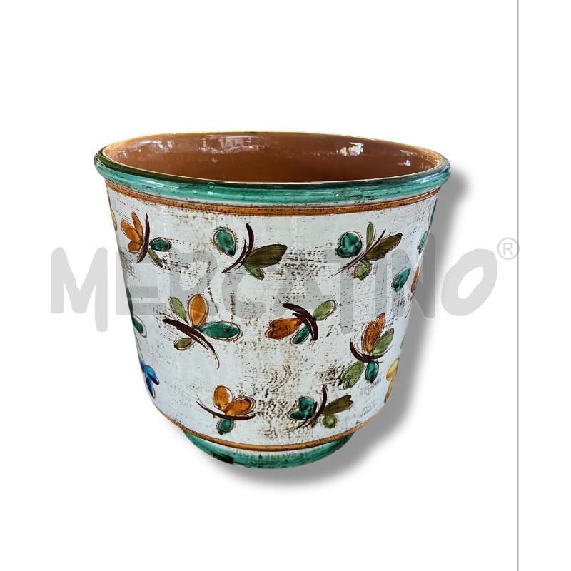 VASO IN TERRACOTTA H 30 DECORATI | Mercatino dell'Usato Rivoli 2
