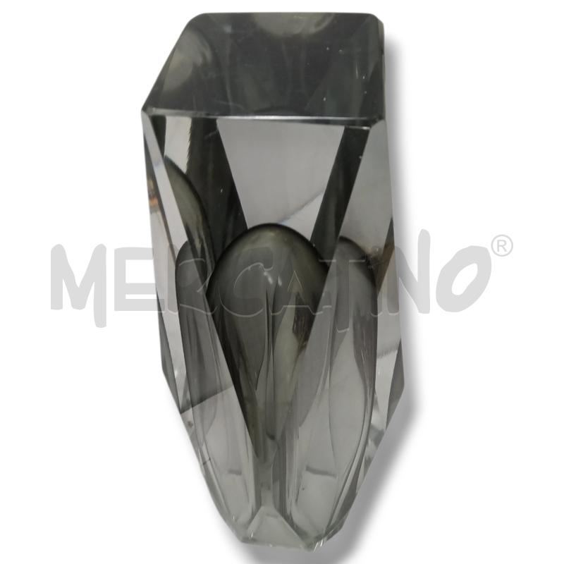 VASO VETRO DI MURANO FUME H27.5 CM | Mercatino dell'Usato Rivoli 2