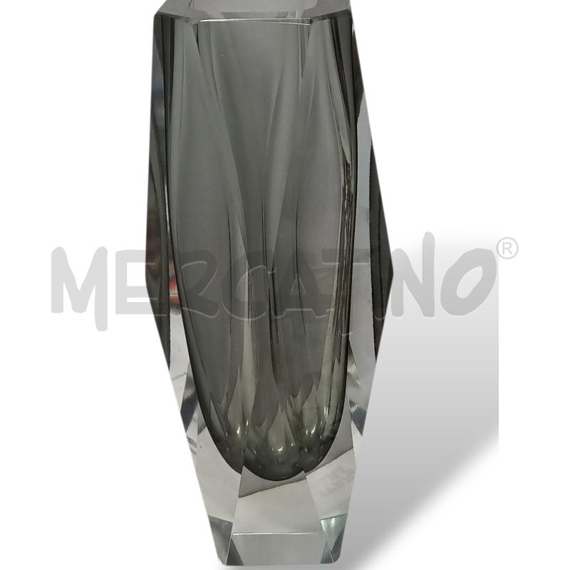 VASO VETRO DI MURANO FUME H27.5 CM | Mercatino dell'Usato Rivoli 3