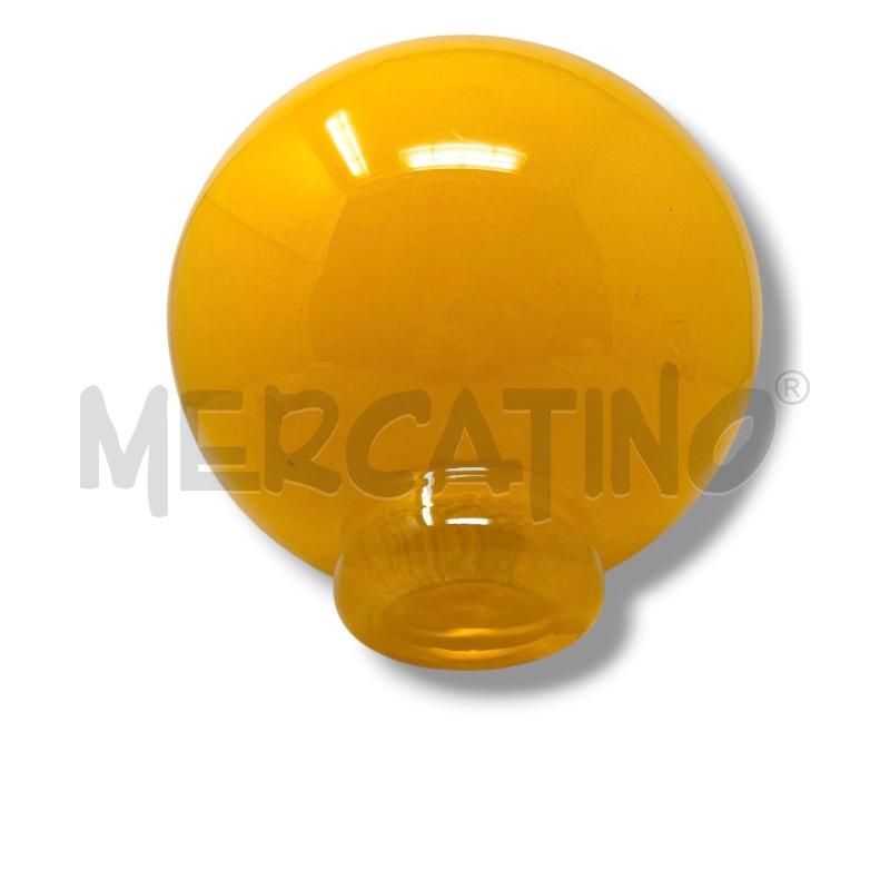 VASO VETRO SOFFIATO GIALLO BOCCIA | Mercatino dell'Usato Rivoli 2