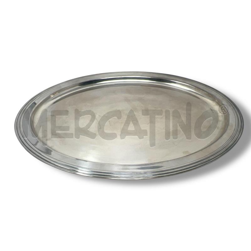 VASSOIO OVALE PADOVA ARGENTI 47.5 X 37.5 SILVER PLATED | Mercatino dell'Usato Rivoli 1