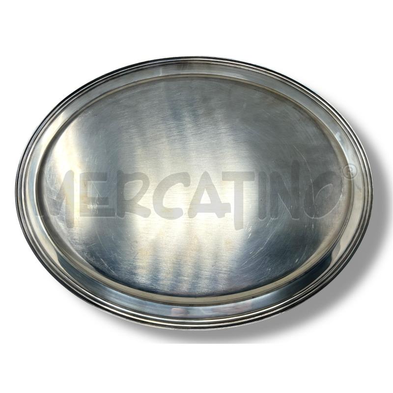 VASSOIO OVALE PADOVA ARGENTI 47.5 X 37.5 SILVER PLATED | Mercatino dell'Usato Rivoli 3