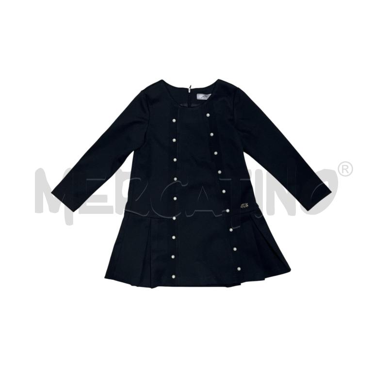 VESTITO BIMBA 4US CESARE PACIOTTI NERO PERLINE | Mercatino dell'Usato Rivoli 1