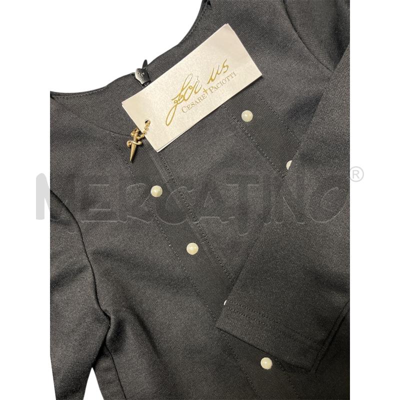 VESTITO BIMBA 4US CESARE PACIOTTI NERO PERLINE | Mercatino dell'Usato Rivoli 3