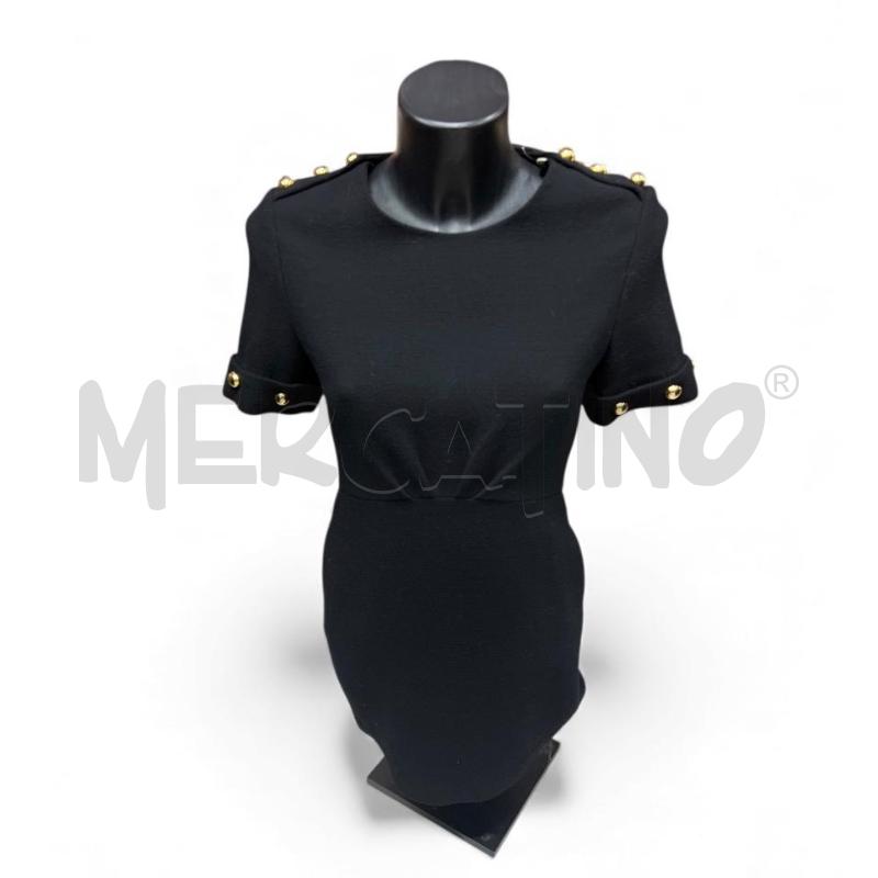 VESTITO DONNA 3.1 PHILLIP LIM NERO BOTTONI DORATI  | Mercatino dell'Usato Rivoli 1