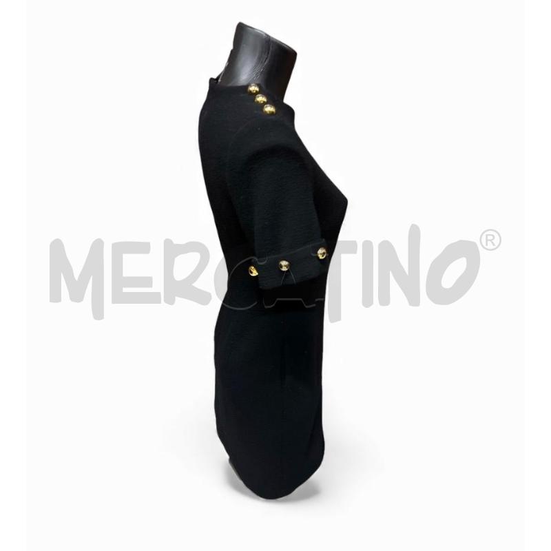 VESTITO DONNA 3.1 PHILLIP LIM NERO BOTTONI DORATI  | Mercatino dell'Usato Rivoli 2