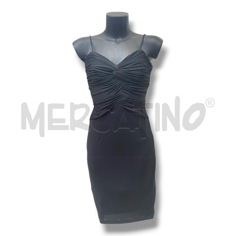 VESTITO DONNA CLASS ROBERTO CAVALLI NERO DRAPPEGGIO | Mercatino dell'Usato Rivoli 1