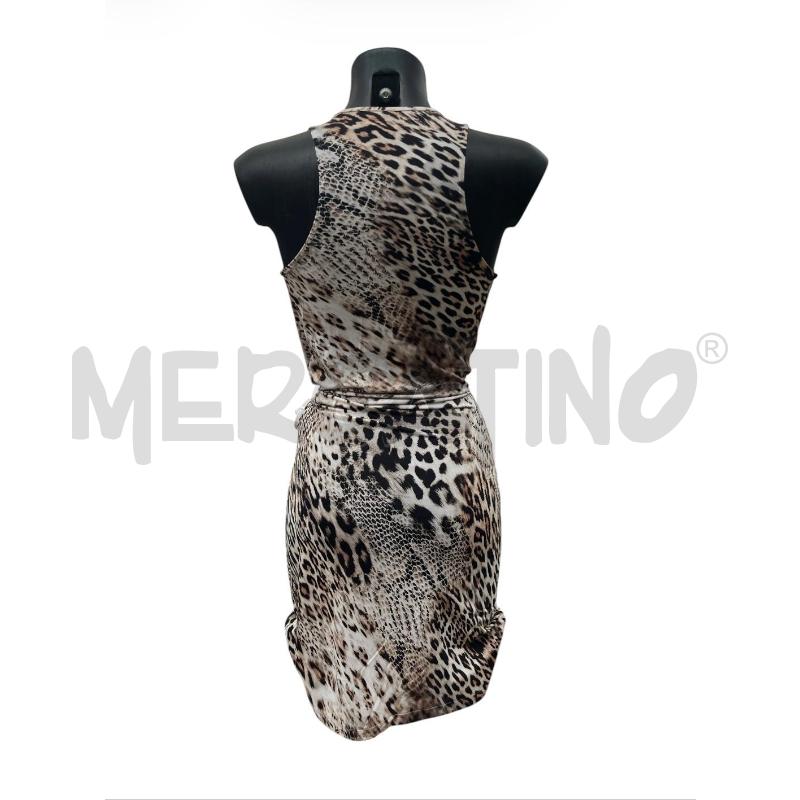 VESTITO DONNA GUESS BY MARCIANOANIMALIER DETTAGLIO GIOIELLO DORATO | Mercatino dell'Usato Rivoli 2