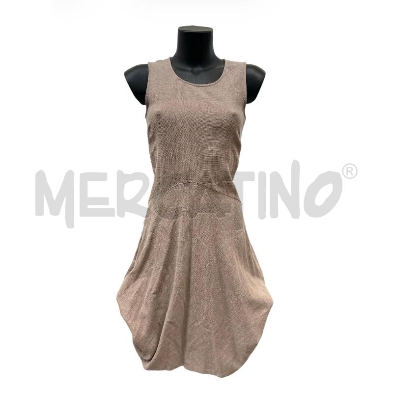 VESTITO DONNA IMP DELUXE MISTO LINO ECRU | Mercatino dell'Usato Rivoli 1