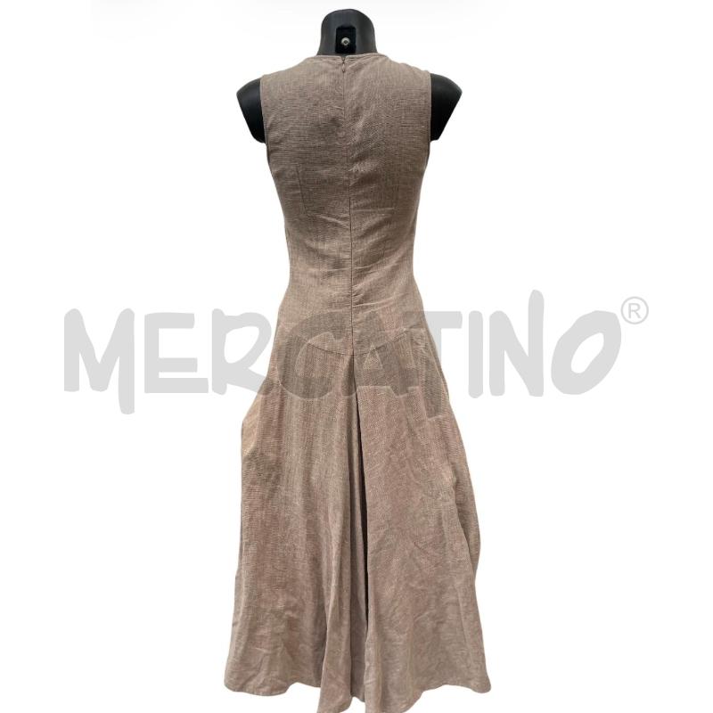 VESTITO DONNA IMP DELUXE MISTO LINO ECRU | Mercatino dell'Usato Rivoli 2