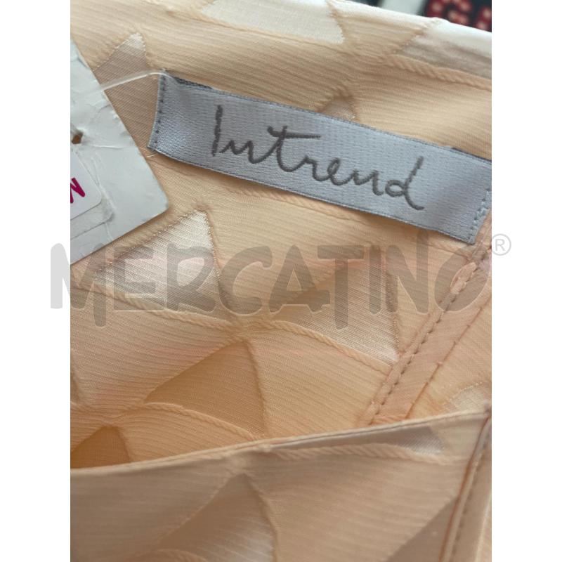 VESTITO DONNA INTREND TRIANGOLI PESCA | Mercatino dell'Usato Rivoli 3