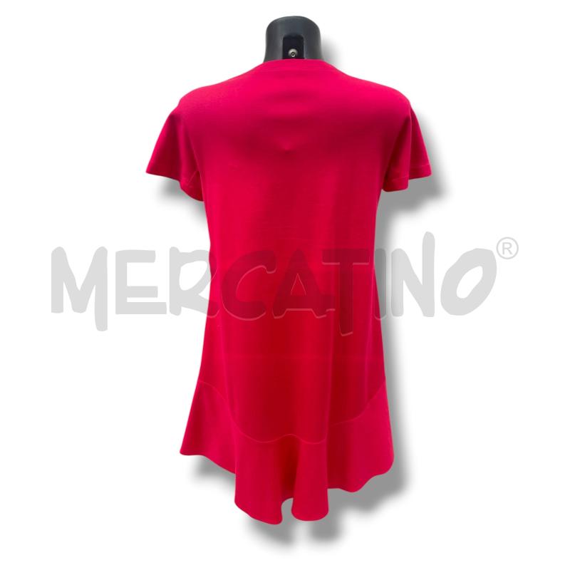 VESTITO DONNA JIL SANDER FUCSIA AMPIO GONNA VOULANT | Mercatino dell'Usato Rivoli 2