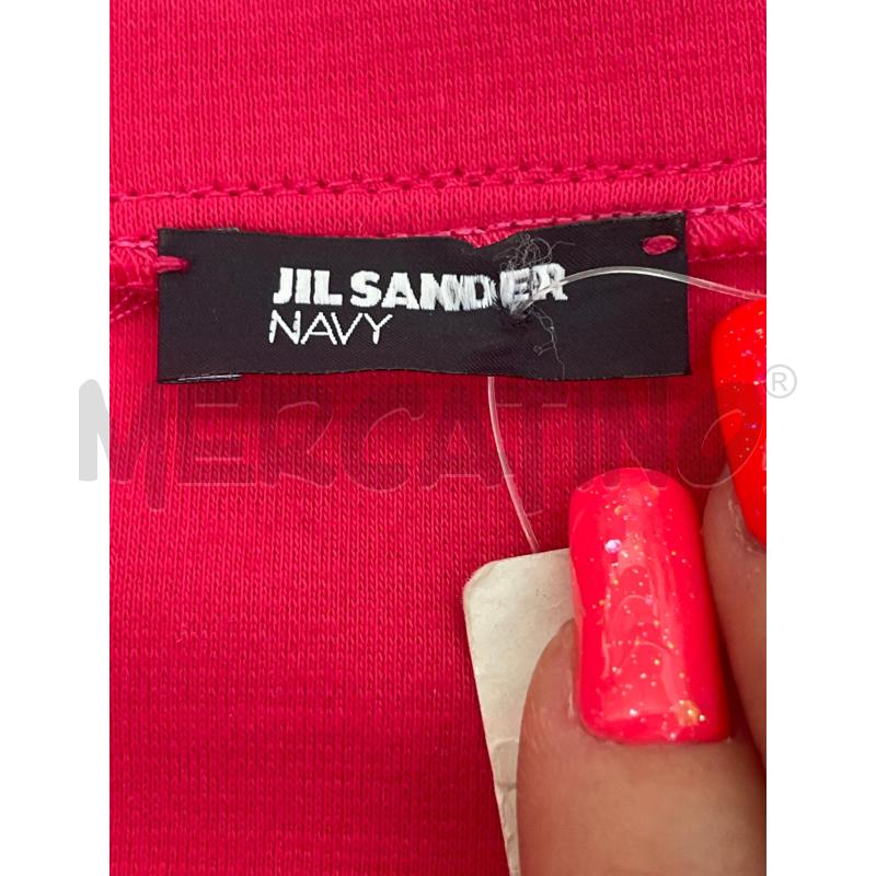 VESTITO DONNA JIL SANDER FUCSIA AMPIO GONNA VOULANT | Mercatino dell'Usato Rivoli 3