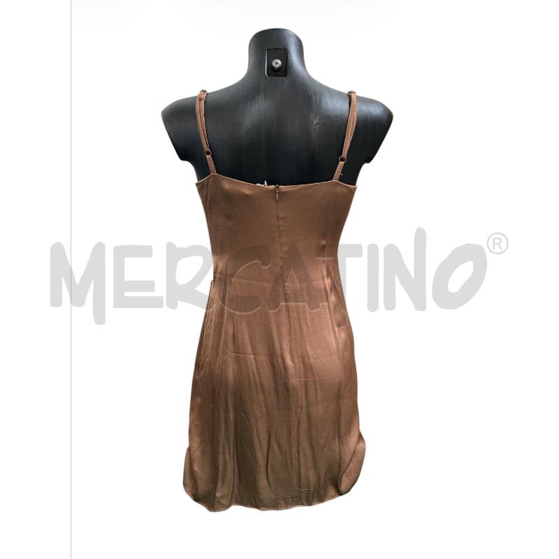VESTITO DONNA KOKKA MARRONE CANGIANTE  | Mercatino dell'Usato Rivoli 2