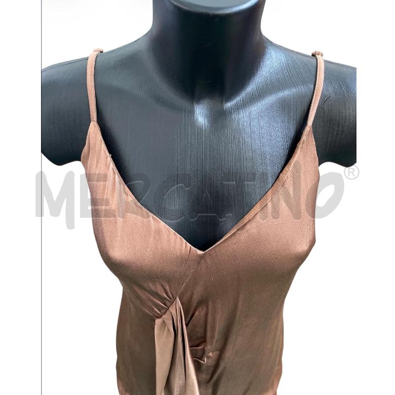 VESTITO DONNA KOKKA MARRONE CANGIANTE  | Mercatino dell'Usato Rivoli 3